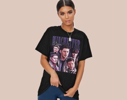 Dean Winchester Shirt, Supernatural Tee, 90s Grunge Rock Bootleg T-Shirt