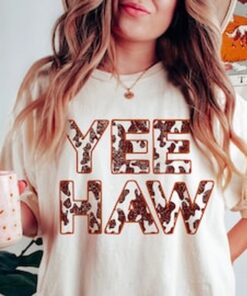 Yee Haw Tee, Yee Haw Cowboy Tee, Rodeo Cowgirl Tee, Boho Tee, Comfort Colors Tee