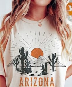 Arizona Tee, Desert Tee, Desert Vibes Tee, Comfort Colors Tee