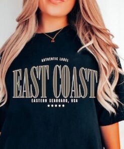 East Coast Tee, East Coast Graphic Tee, Boho Tee, Comfort Colors Tee