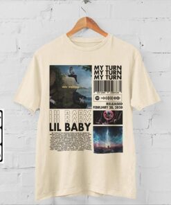 Lil Baby Rap Shirt, My Turn Album 90s Y2K Merch, Vintage Rapper Hiphop Sweatshirt