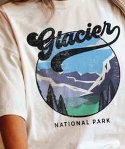 Glacier National Park Tee, Glacier T-Shirt, Comfort Colors T-shirt