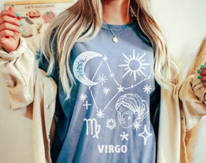 Virgo Zodiac Tee, Virgo zodiac gift, Zodiac birthday, Zodiac Shirt, Comfort Colors Tee