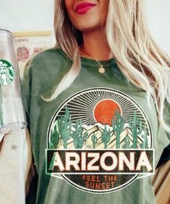 Comfort Colors Arizona Tee, Desert Tee, Desert Vibes Tee, Boho Shirt, Boho Tee