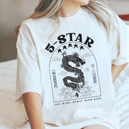 Vintage Stray Kids Shirt Stray Kids 5 Star Shirt Stray Kids Topline. Stray Kids Maniac Tour Shirt.