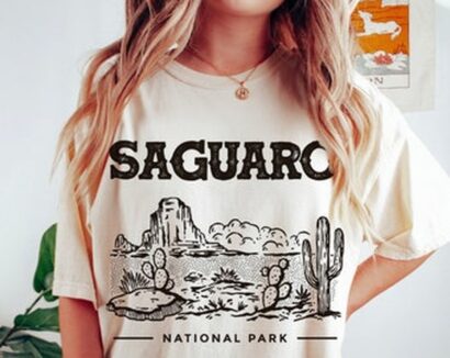 Saguaro National Park Tee, Saguaro T-Shirt, Arizona Tee Unisex Tee, Comfort Colors T-shirt