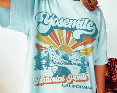 Yosemite Tee, Yosemite T-shirt, Yosemite National Park, Comfort Colors T-shirt, Size up for Ovesized