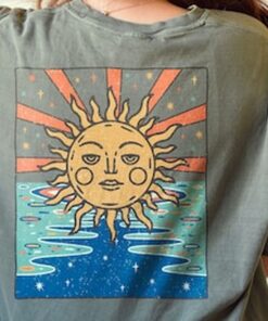 Sun T-shirt, Sun Tee, Boho Shirt, Bohemian, Celestial, Comfort Colors T-shirt