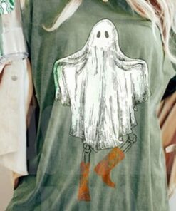 Ghost Cowgirl Tee, Ghosted Cowgirls, Cowboy Ghost T-shirt,Comfort Colors T-shirt