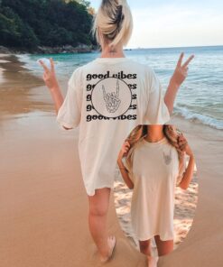 Comfort Colors T-Shirt, Beach T-Shirt, Good Vibes, Summer Tee