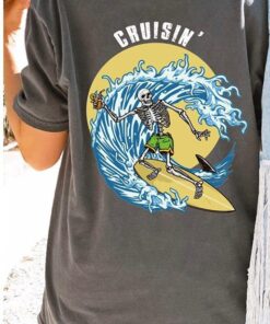 Blue Cruisin shirt, Beach Tshirt, Summer Shirt