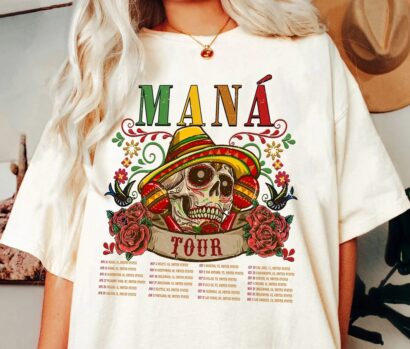 Mana comforcolor Shirt, Mana Tour 2023 Tee, Mana Band Tshirt, Maná Tour 2023 Shirt