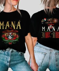 Mana Shirt, Mana Tour 2023 T Shirt, Maná Shirt