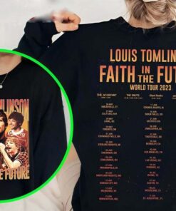 Faith In The Future World Tour 2023 T-Shirt, Louis Tomlinson shirt