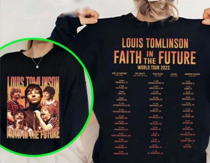 Faith In The Future World Tour 2023 T-Shirt, Louis Tomlinson shirt