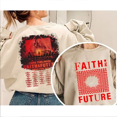 Louis Tomlinson shirt, Louis Tomlinson Faith In The Future World Tour 2023 Shirt