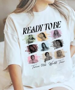 Ready To Be World Tour Shirt, Twice Ready To Be Shirt, Twice Tour Sweatshirt