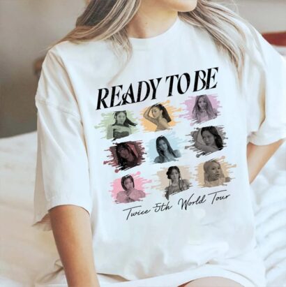 Ready To Be World Tour Shirt, Twice Ready To Be Shirt, Twice Tour Sweatshirt