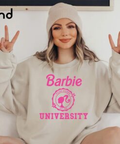 Barbie University Sweatshirt, Barbie Girl Sweatshirt