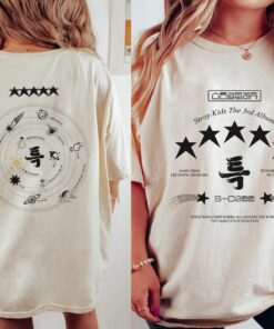 Stray Kids 5 Star Shirt, Class Stray Kids Shirt, Stray Kids Album Two Sides Shirt