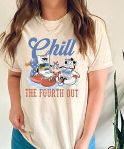 4th Of July ICU Nurse Shirt, Chill The Fourth Out Icu Nurse TShirt