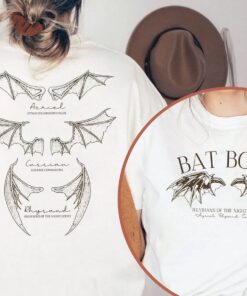 The Bat Boys Illyria Tee, Retro Bat Boys Crew Shirt, Vintage Acotar Shirt, Bookish Shirt