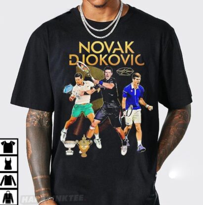 Novak Djokovic Tennis 2023 T-Shirt