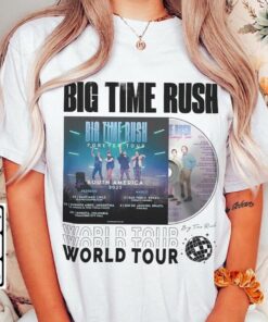 Big Time Rush Shirt, BTR Can't Get Enough Tour 2023 Tickets Album Tee