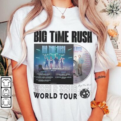 Big Time Rush Shirt, BTR Can't Get Enough Tour 2023 Tickets Album Tee