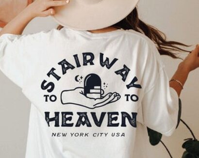 Stairway to Heaven T-shirt, Boho Tee, Retro style,70s style, Comfort Colors T-shirt