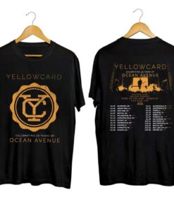 Yellowcard 2023 Tour Shirt, Yellowcard Shirt