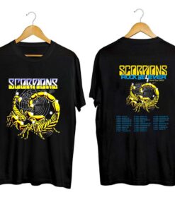 Scorpions The Europe Leg of The 2023 Rock Believer World Tour Shirt, Scorpions Band Shirt