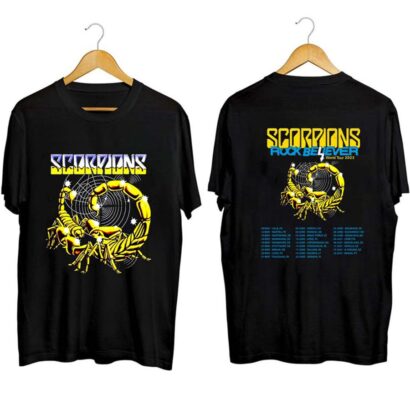 Scorpions The Europe Leg of The 2023 Rock Believer World Tour Shirt, Scorpions Band Shirt