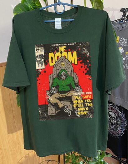 Vintage rapper Doom hip hop Shirt, Mf Doom Friends Shirt, Mf Doom Rap Tee Shirt