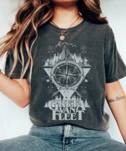 Greta Van Fleet Aesthetic Shirt, Vintage Greta Van Fleet Shirt