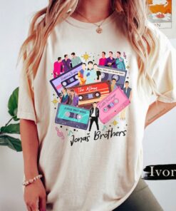 Jonas brothers shirt, Jonas Brothers Tour, Jonas Brothers Shirt Comfort Colors