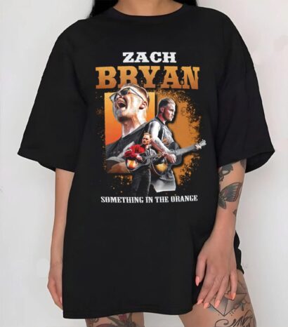 Zach Bryan T-Shirt, Country music tour shirt