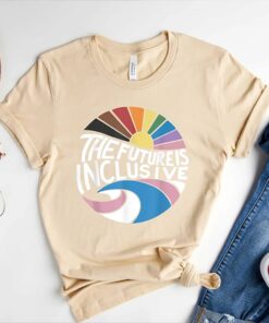 The Future Is Inclusive Shirt, Rainbow Pride Shirt, Trans Rights Shirt, LGBTQ Gift Shirt