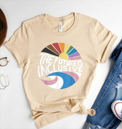 The Future Is Inclusive Shirt, Rainbow Pride Shirt, Trans Rights Shirt, LGBTQ Gift Shirt