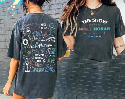 Niall Horan Comfort Color Tshirt, The Show Album Track List Tee, Niall Horan The Show 2023 Shirt