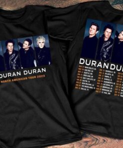 Duran Duran Tour T-Shirt, Duran Duran North American Tour 2023 Tee