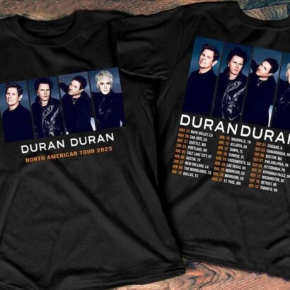 Duran Duran Tour T-Shirt, Duran Duran North American Tour 2023 Tee