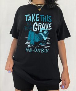 Take this to your grave Album, Fall Out Boy 2023 Tour TShirt, Fall Out Boy tshirt