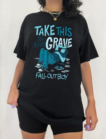 Take this to your grave Album, Fall Out Boy 2023 Tour TShirt, Fall Out Boy tshirt