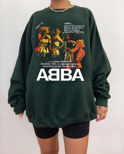 ABBA 1979 shirt, ABBA 1979 tour, ABBA tshirt