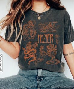 Hozier Doodle Art Shirt, Hozier shirt, Hozier Tour 2023