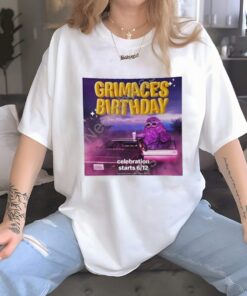 Grimace tshirt, Grimace’s Birthday Shirt