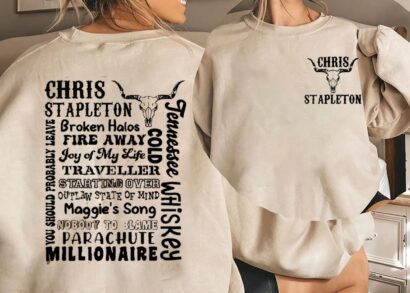 Chris Stapleton Shirt, Stapleton Western Tee, Chris Stapleton Tour shirt