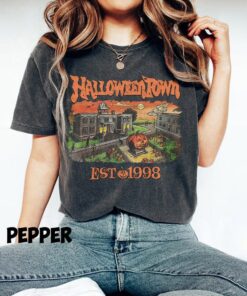 Halloween town shirt, Halloween university, Vintage Halloweentown Est 1988 Comfort Colors Tshirt