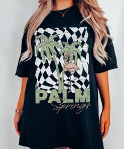 Palm Springs Tee, Beach Tee, California T-shirt